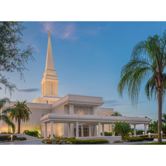 Orlando Temple Print