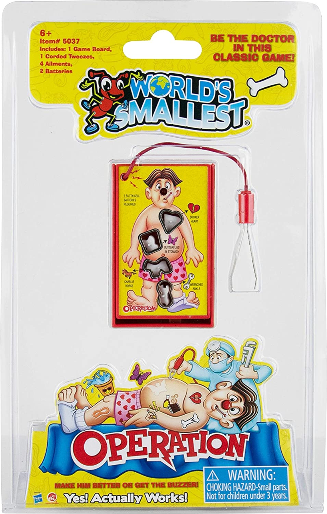 'World's Smallest'  Operation Board Game