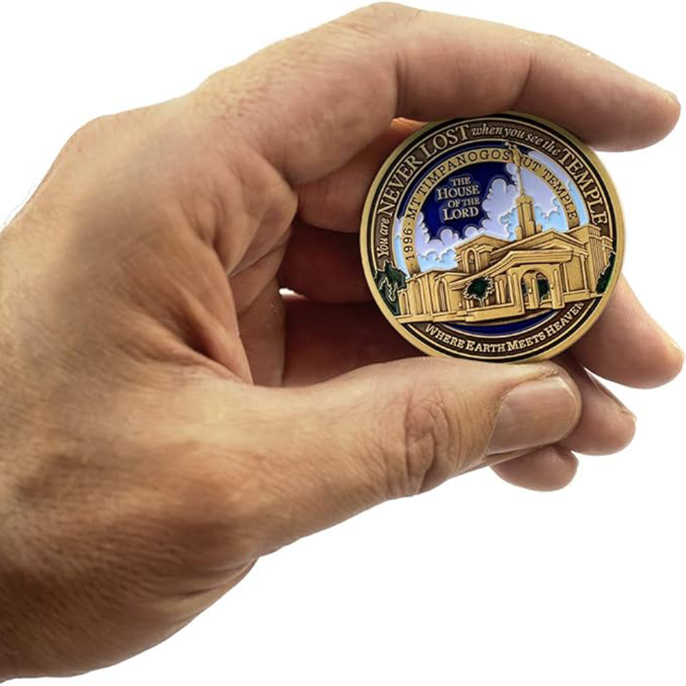 Mt. Timpanogos Utah Temple Medallion Coin, , large image number 5
