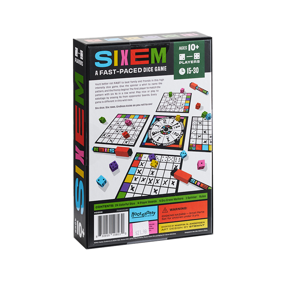 Sixem Dice Game, , large