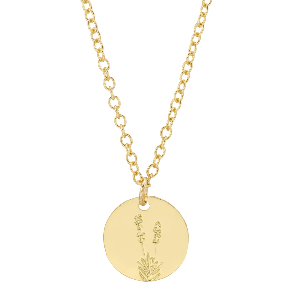 Lavender Botanical Necklace