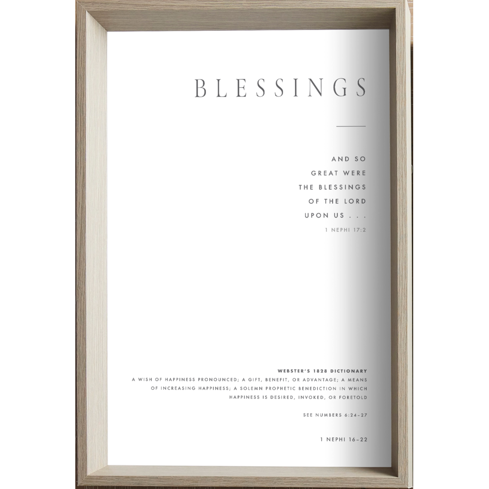 Wood Poster Frame