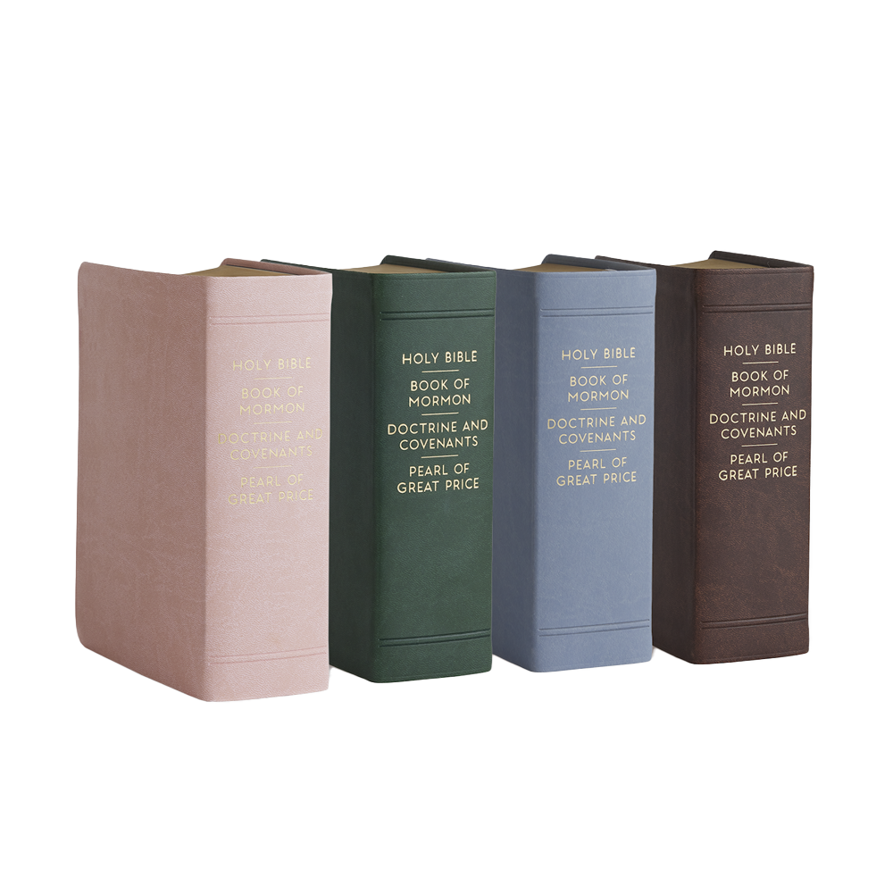 Simulated Leather Standard Quad Combination, Indexed Blue