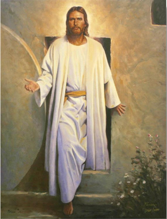 He Is Risen 3x5 Print