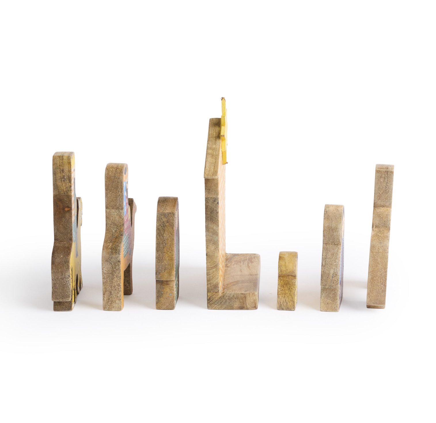 India Mango Wood Nativity, , large image number 1