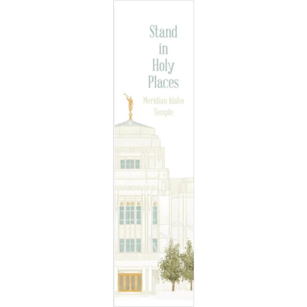 Meridian Temple Bookmark