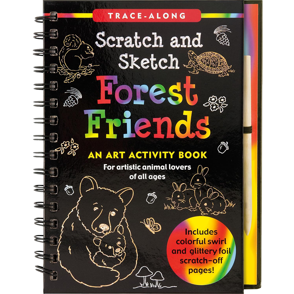 Forest Friends Scratch And Sketch