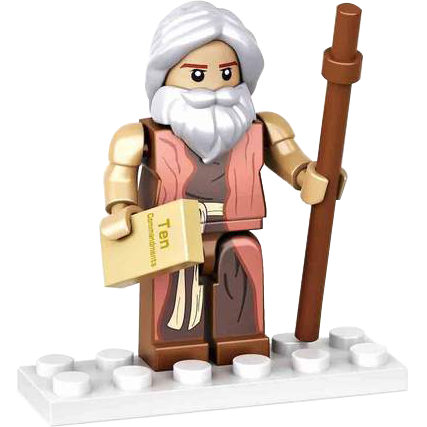 Moses Brick Figurine