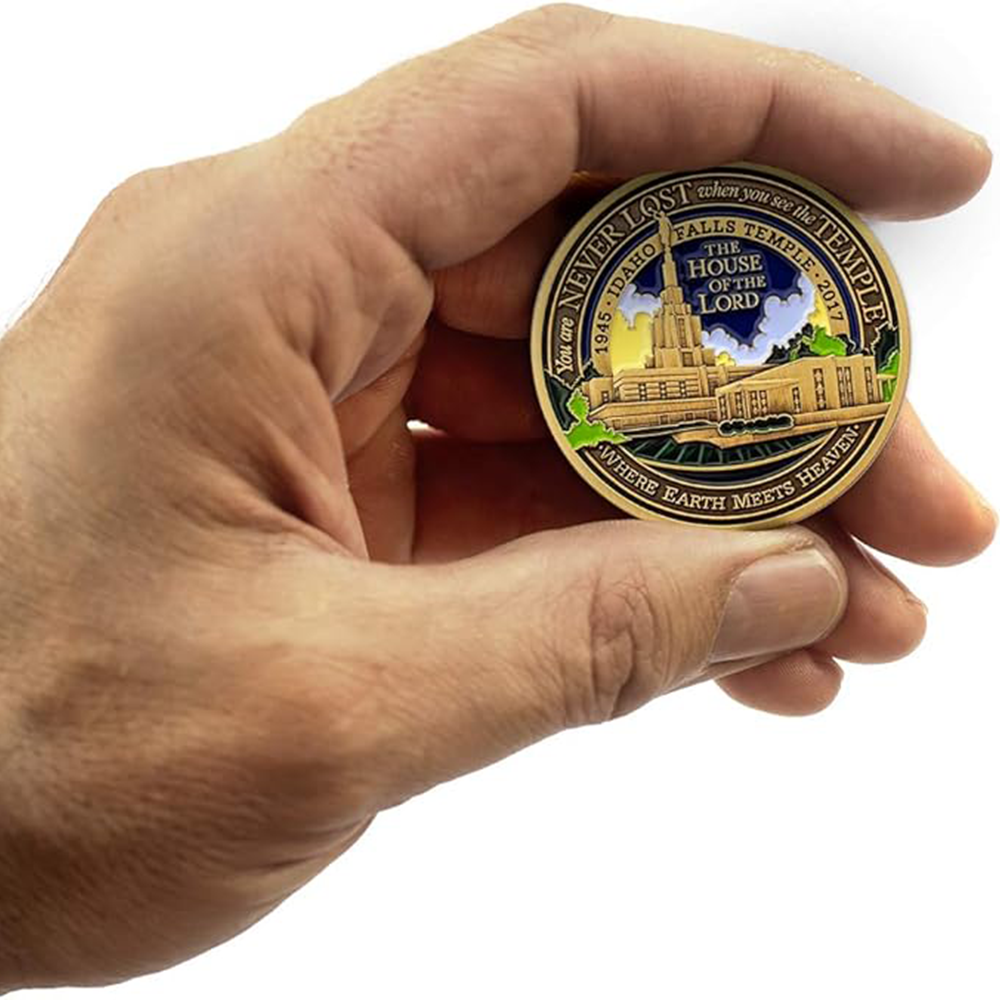 Idaho Falls Temple Medallion Coin, , large image number 5