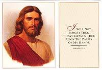 I Will Not Forget Thee Print