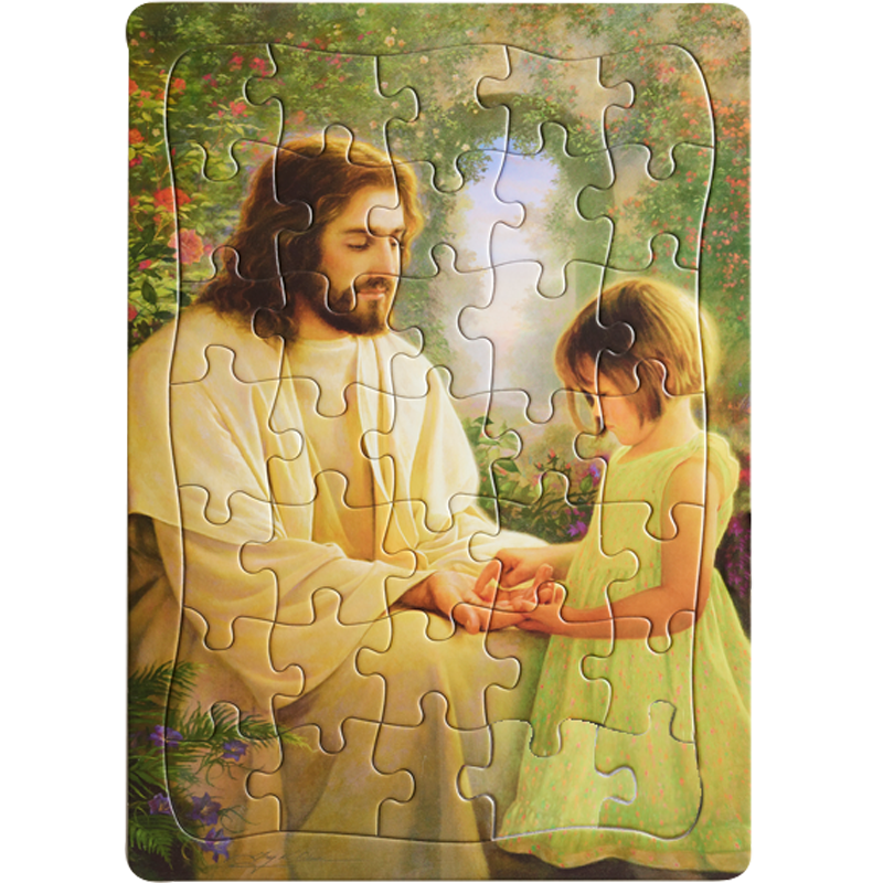 I Feel My Savior's Love 35 Piece Tray Puzzle