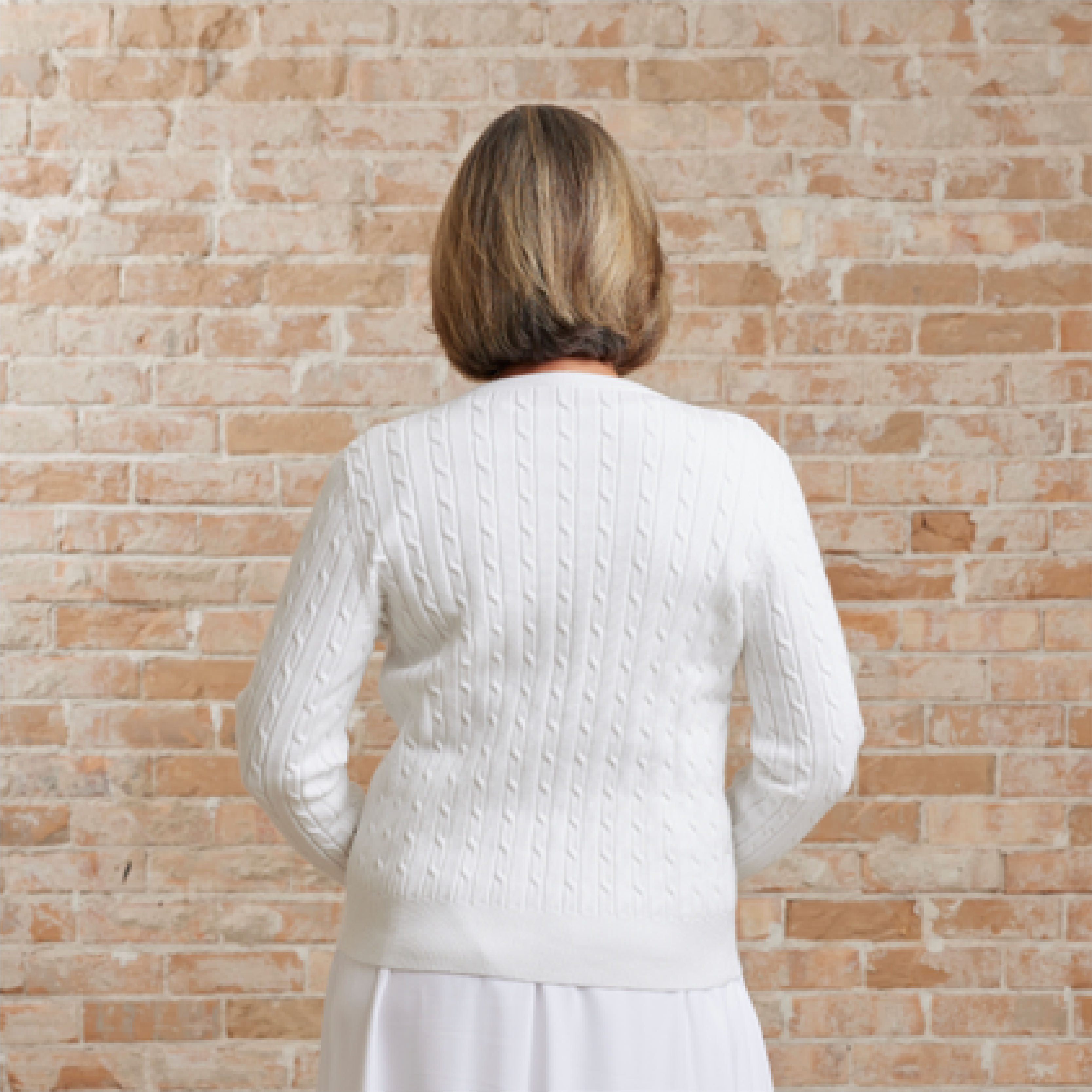 Clara White Temple Sweater, , large image number 2