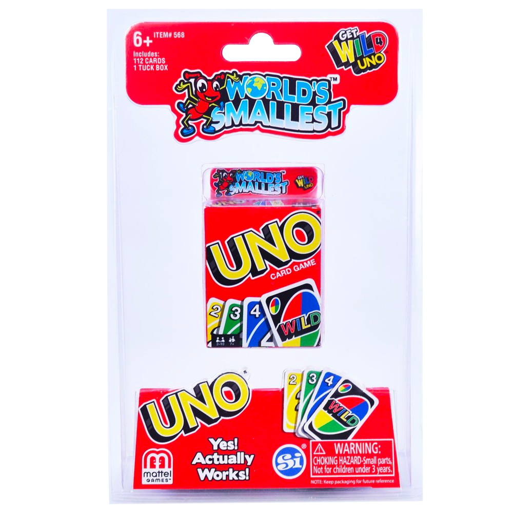 'World's Smallest' UNO Game