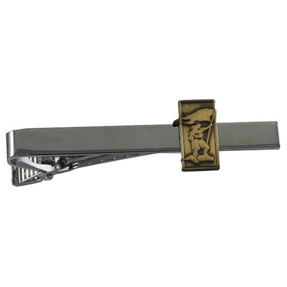Captain Moroni Tie Bar Silver