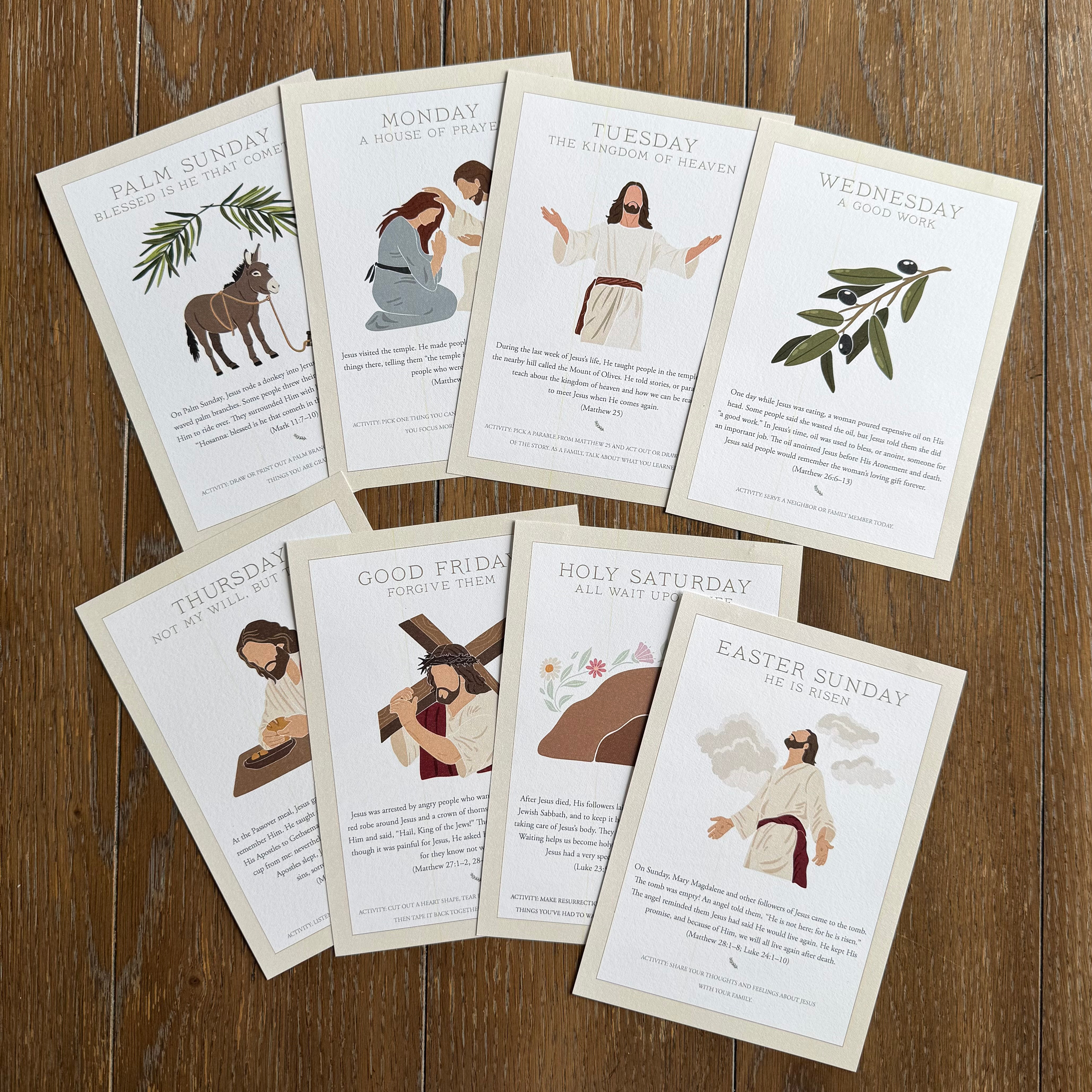 Holy Week Easter Cards (Instant Download), , large image number 4