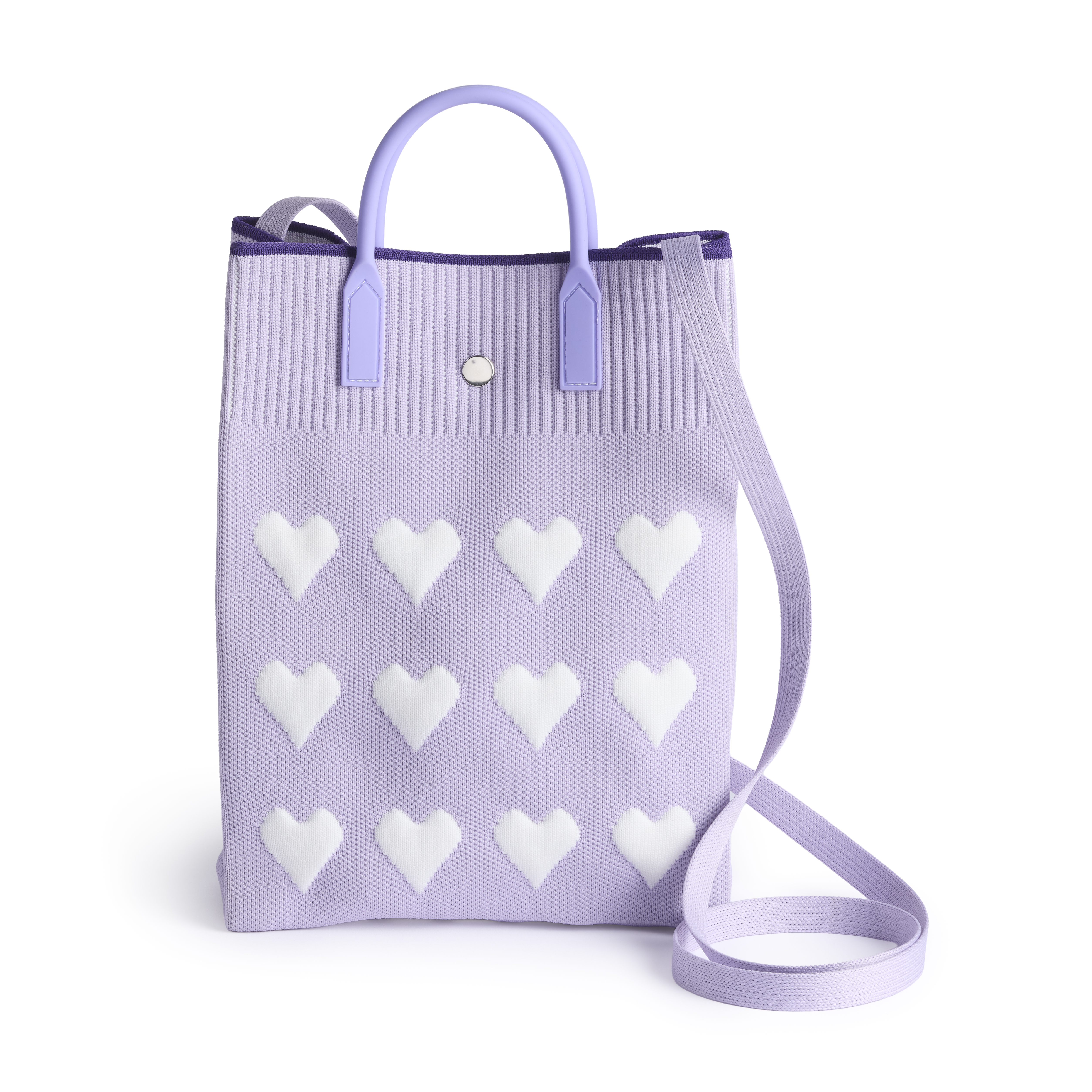 Knitted Heart Scripture Tote, , large image number 10