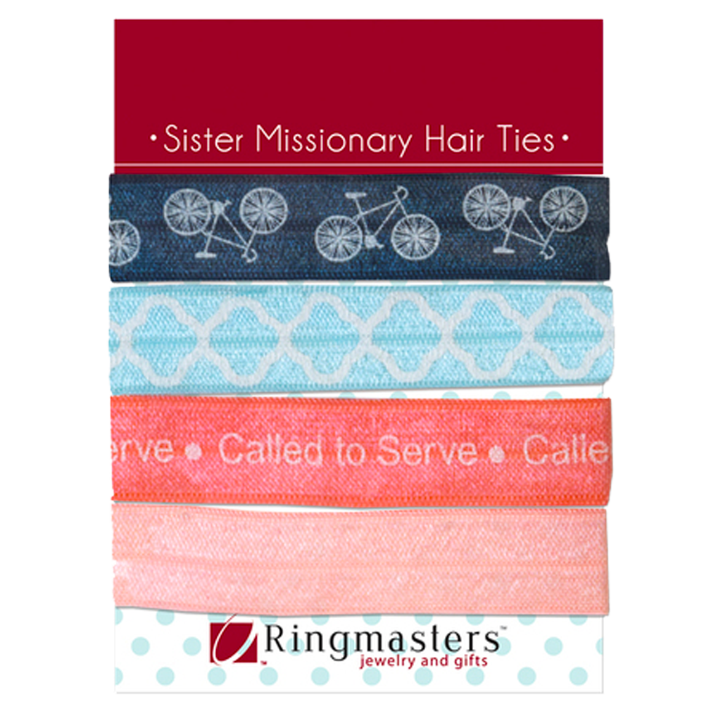 Sister Missionary Hair Ties