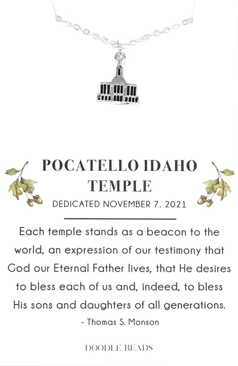 Pocatello Temple Necklace
