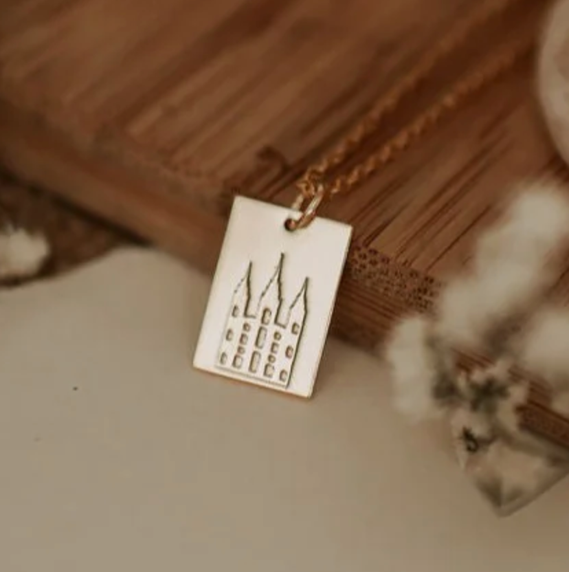 Salt Lake Temple Square Necklace, , large