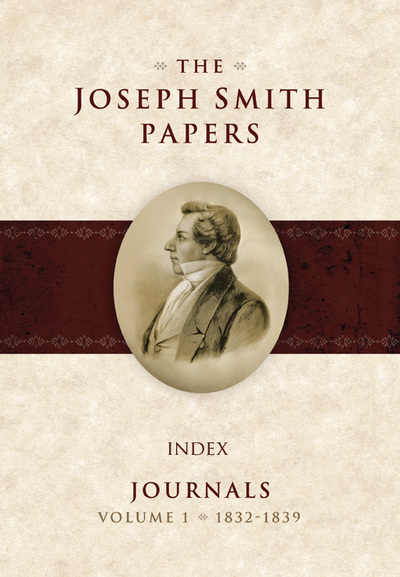 Joseph Smith Papers Journals Vol, 1 Index, , large image number 0