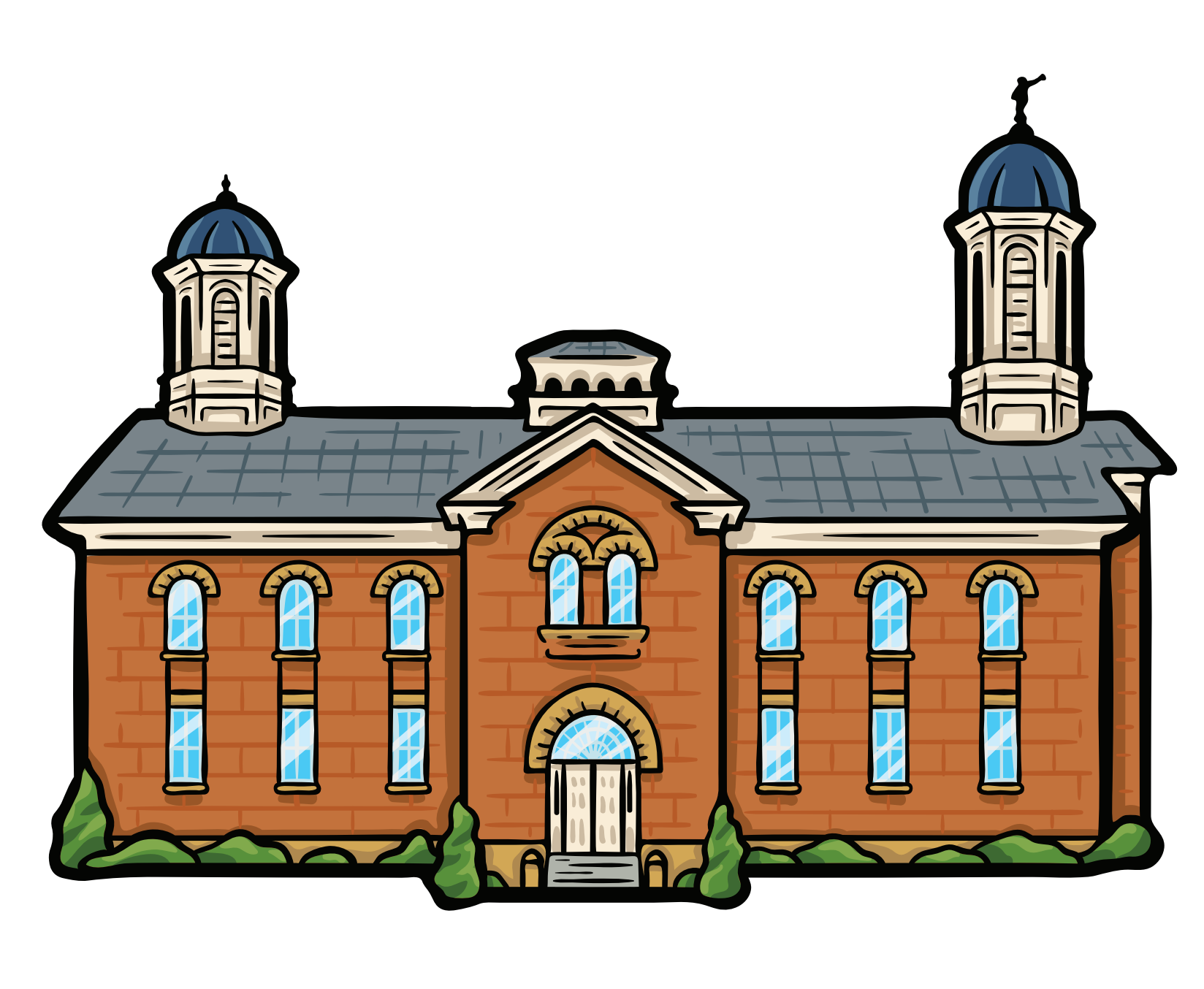 Vernal Temple Sticker