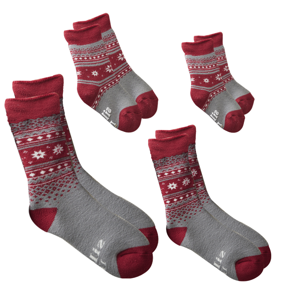 Silent Night, Cozy Night Christmas Socks