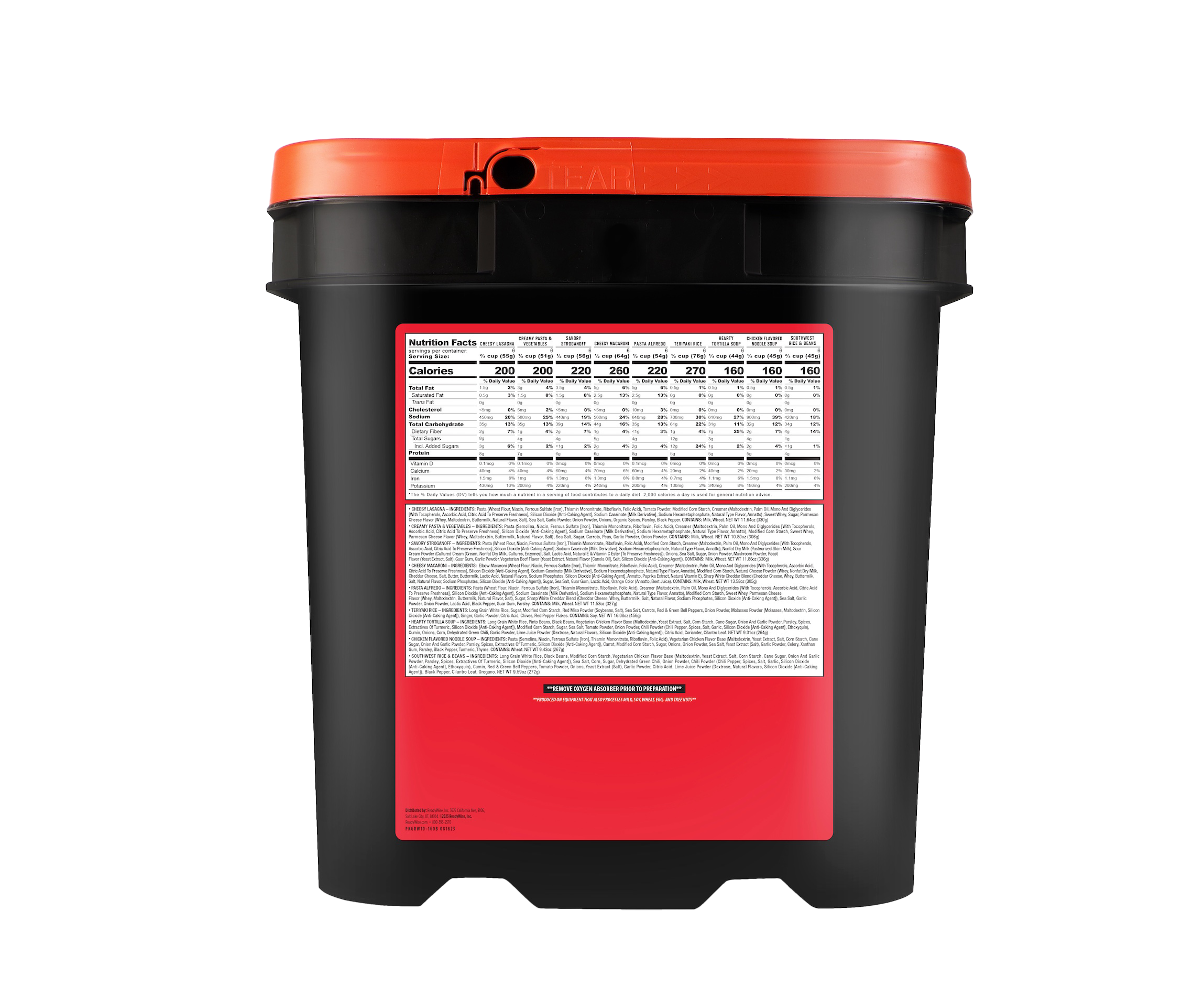 60 Serving Entr&eacute;e Only Grab and Go Food Kit, , large image number 10