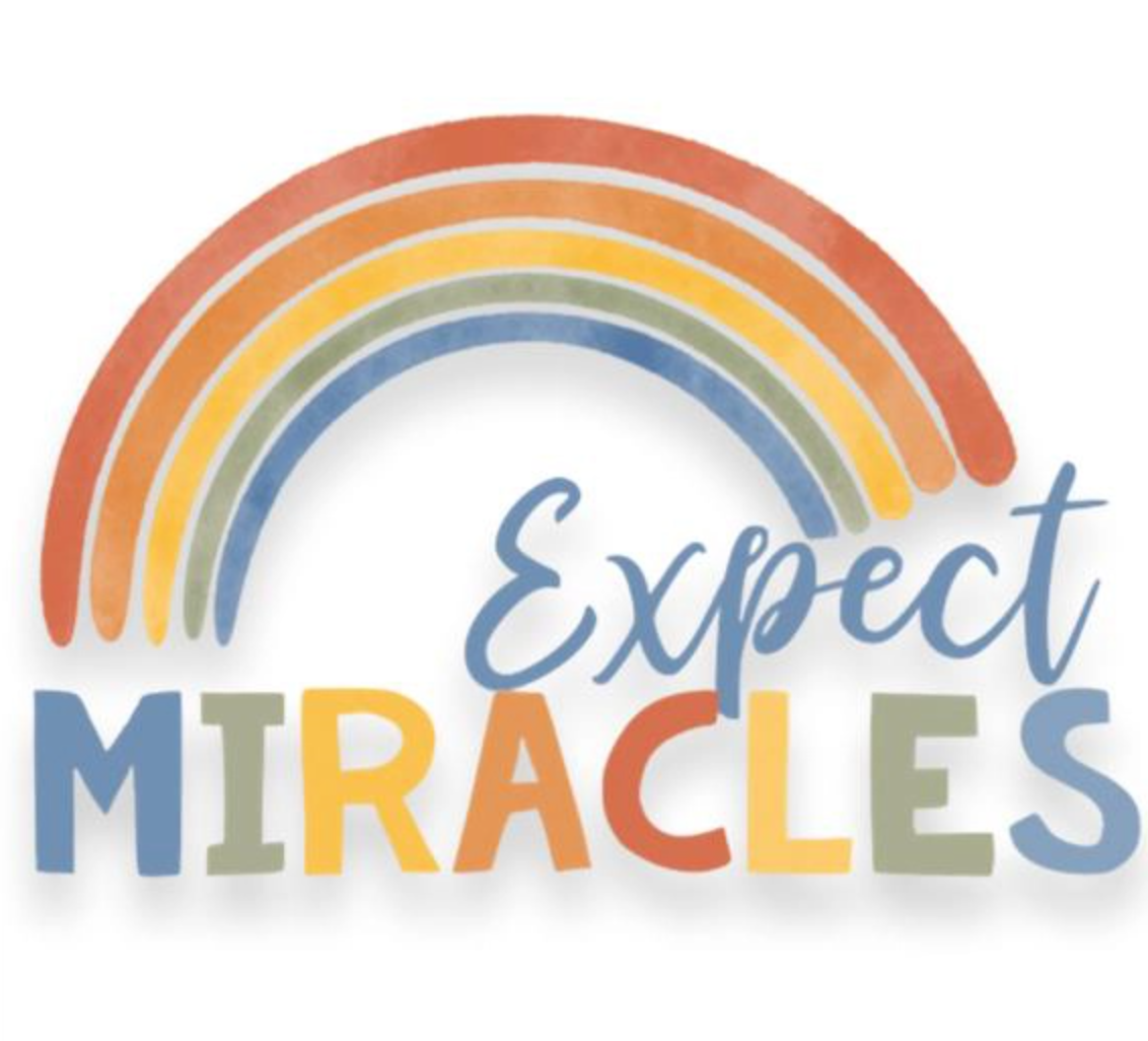 Expect Miracles Sticker