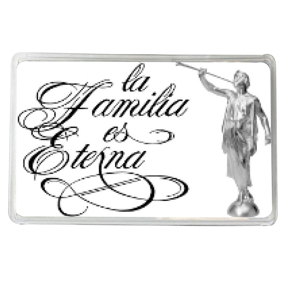 The Family Is Forever Recommend Holder (Spanish)