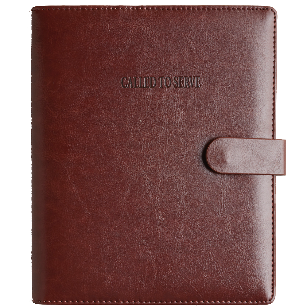 Called to Serve Leather Missionary 3-Ring Journal, , large