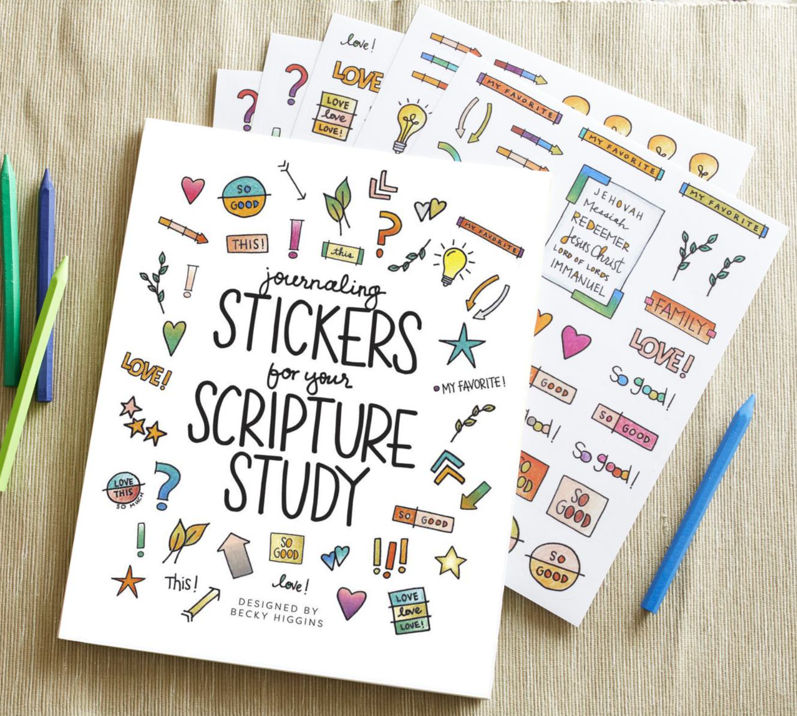 Journaling Stickers for Your Scripture Study