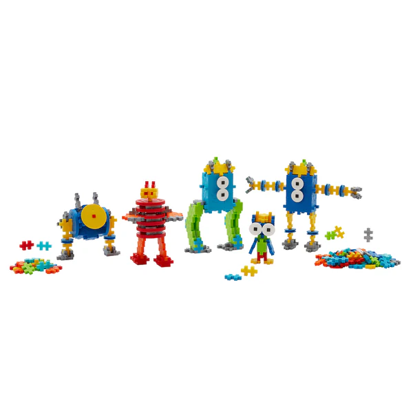 Plus Plus Learn to Build Robots, , large