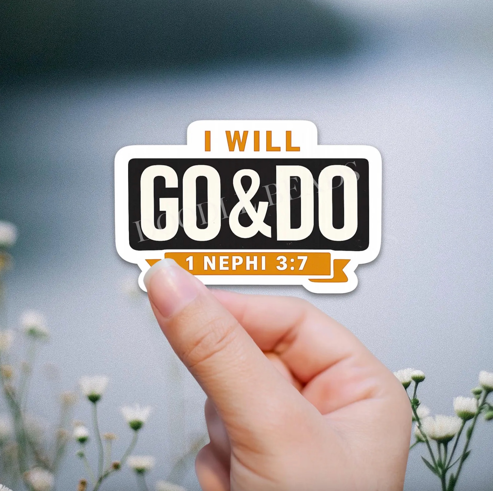 Go and Do Sticker, , large