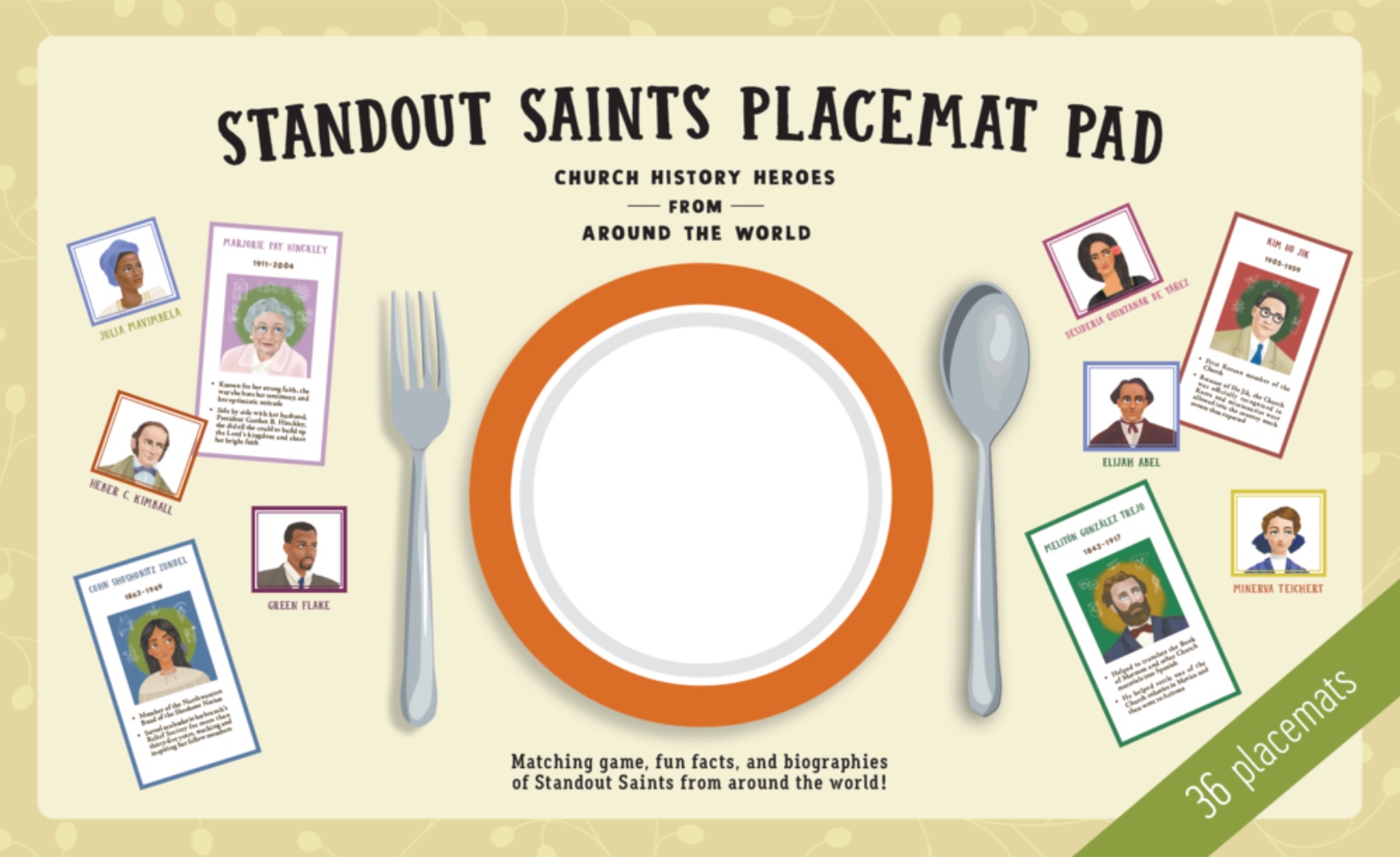 Standout Saints Placemat Pad