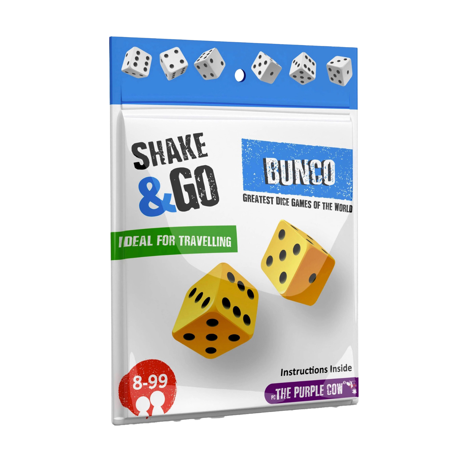 Shake and Go Bunco Dice Game