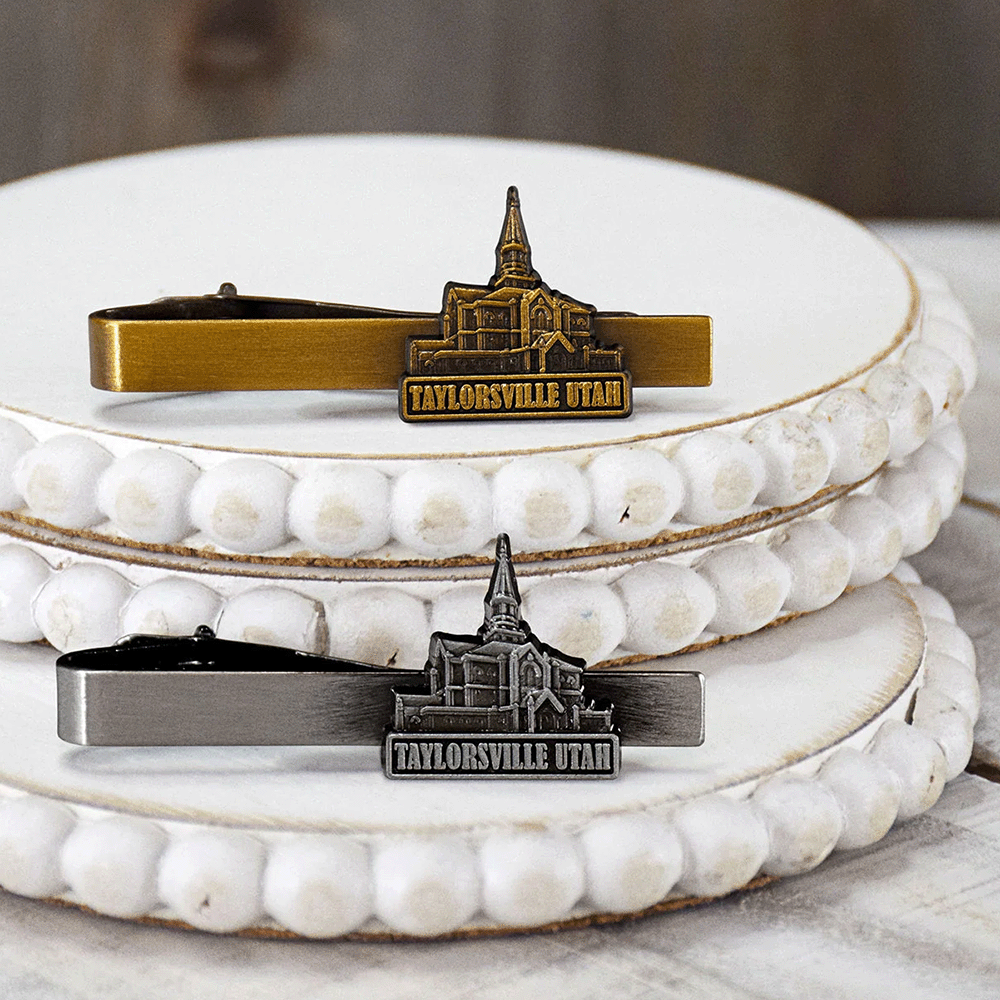 Taylorsville Utah Temple Tie Bar, , large image number 3