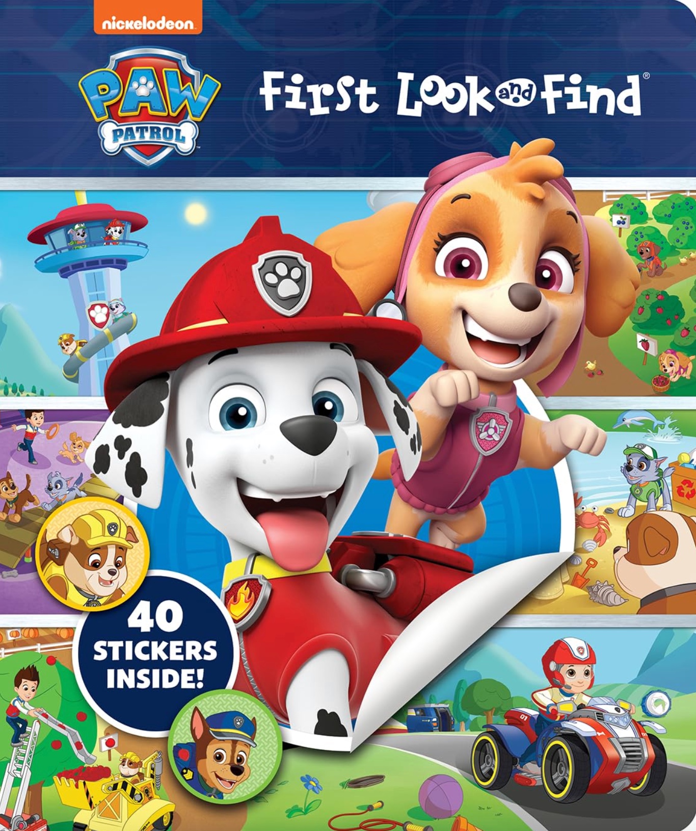 PAW Patrol First Look and Find Activity Sticker Book