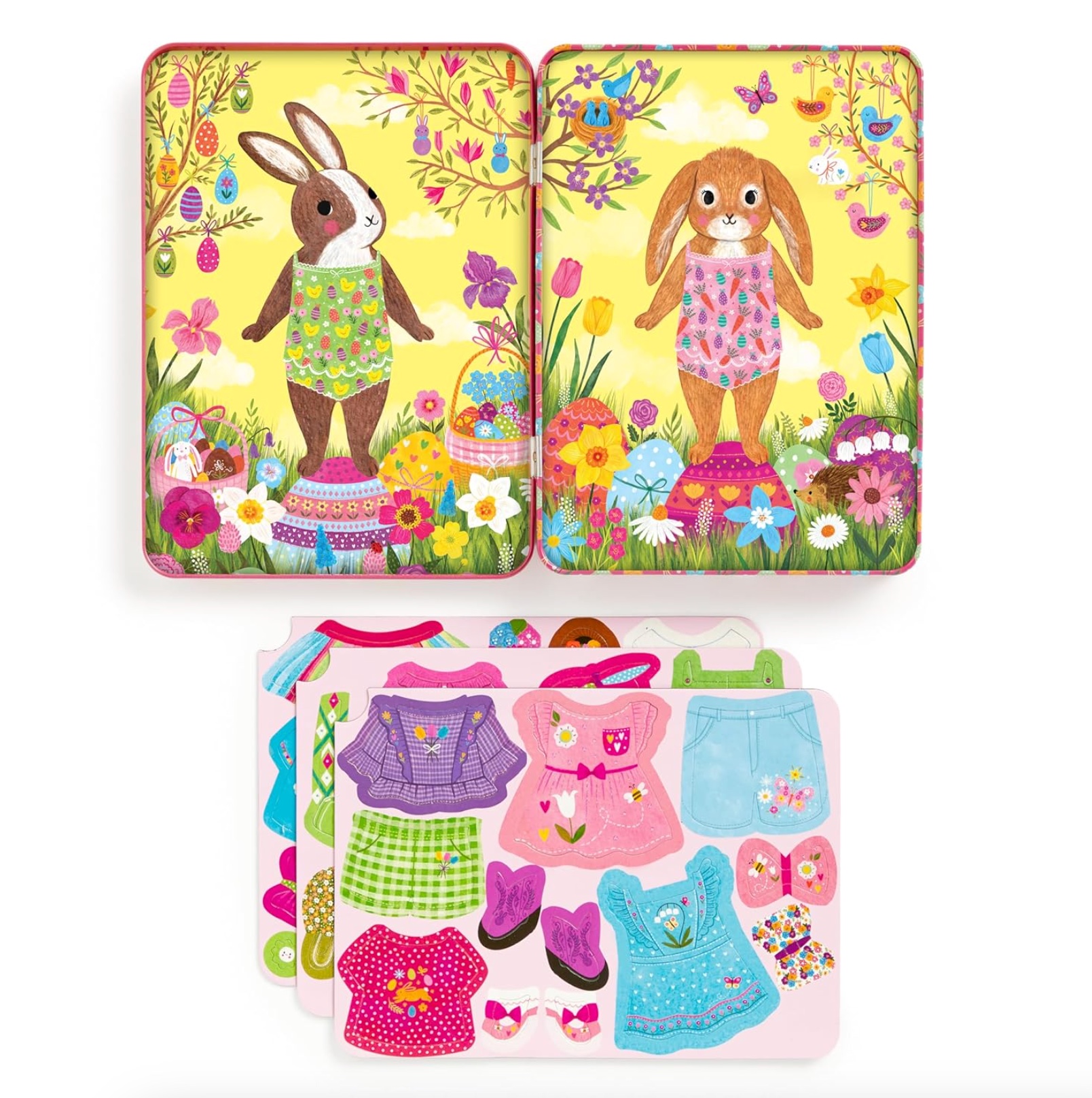 Garden Bunnies Magnetic Dress-Up, , large image number 1
