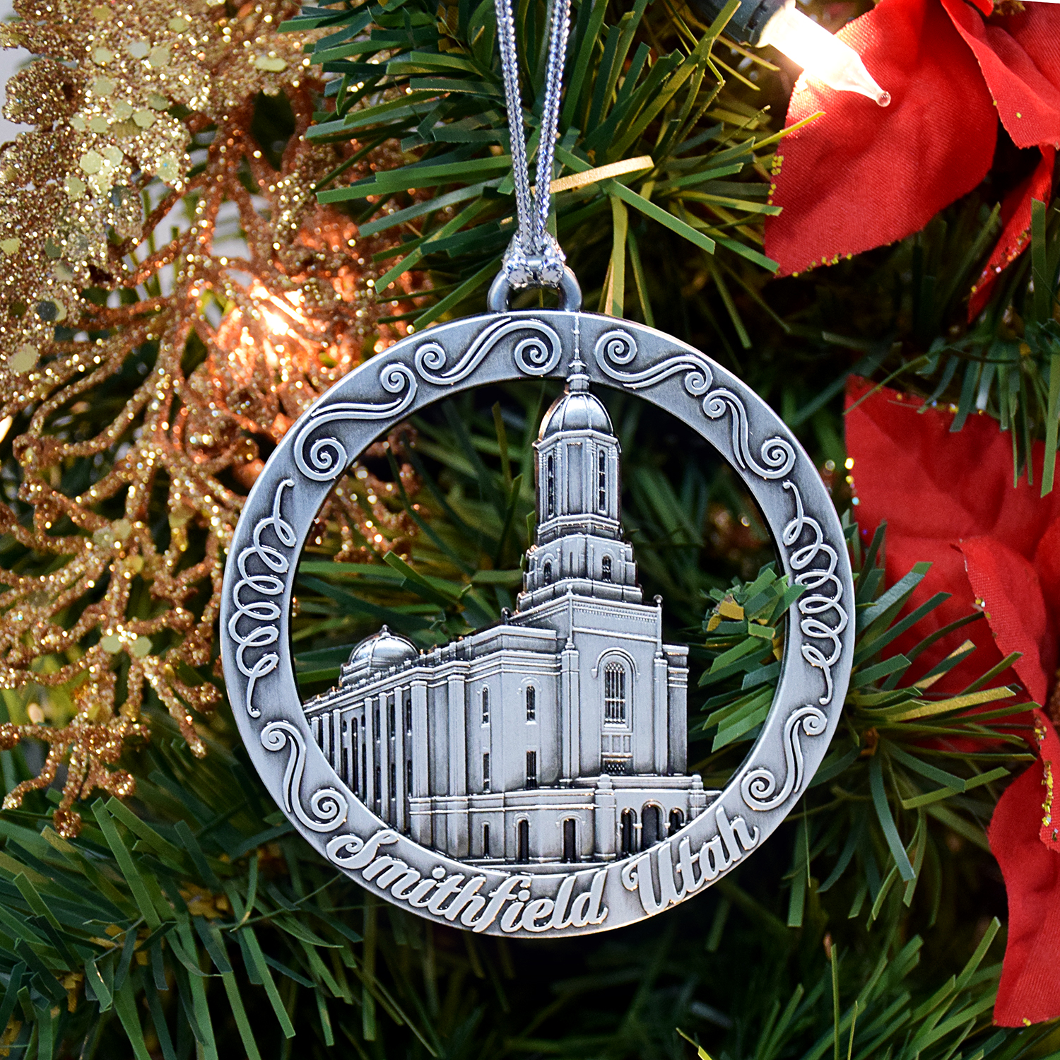 Smithfield Utah Temple Ornament, , large image number 2