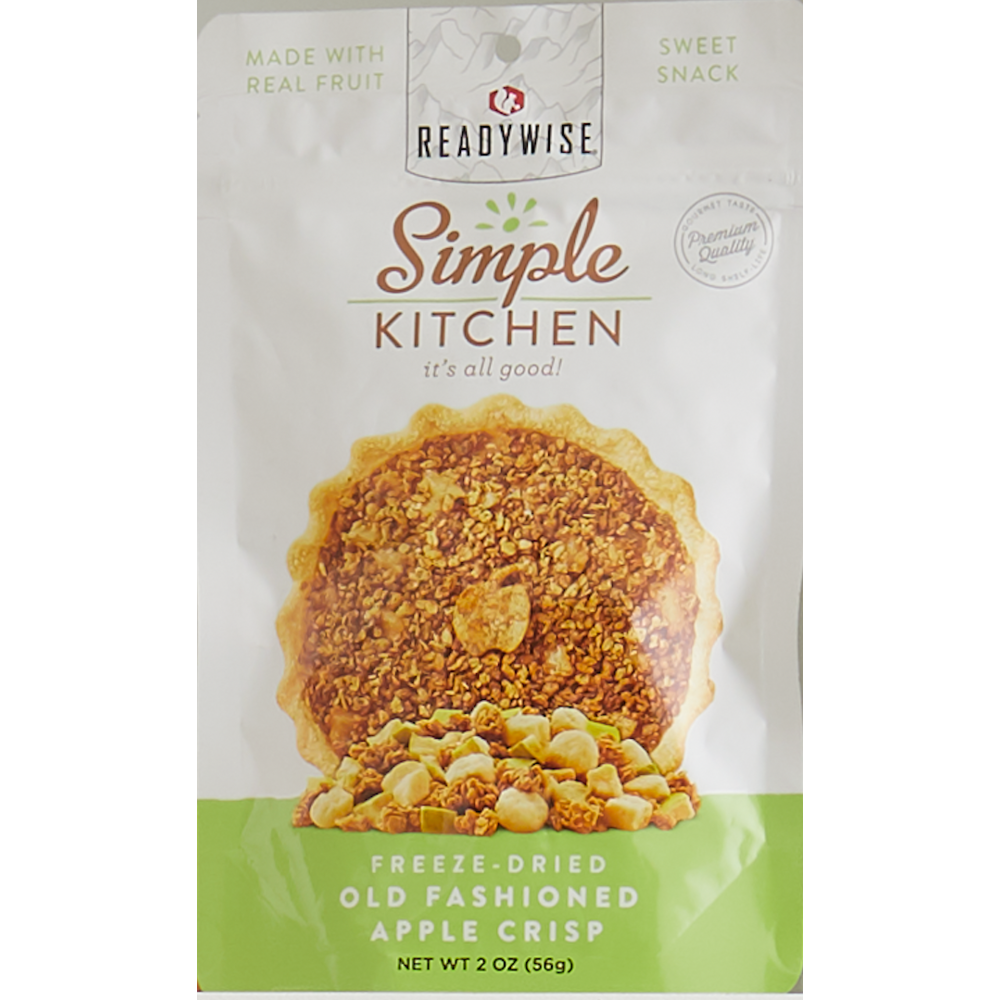 Simple Kitchen Old Fashioned Apple Crisp Single Pouch