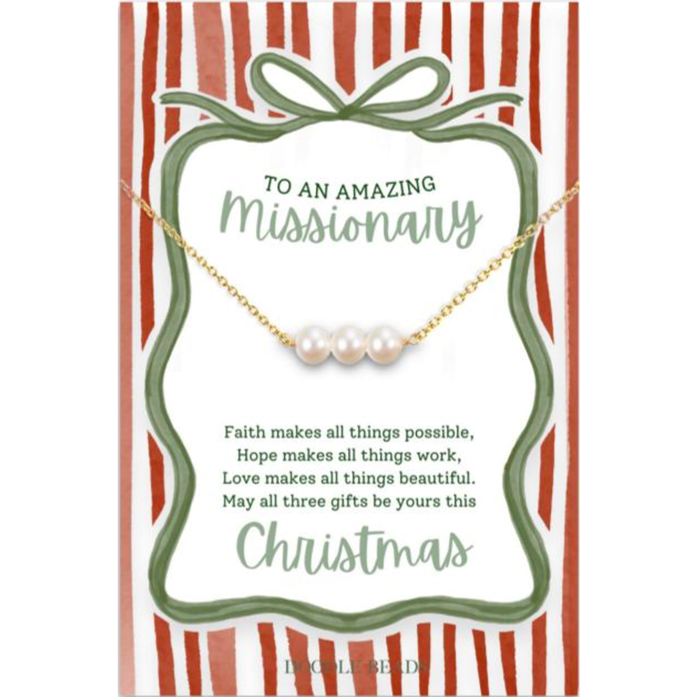 Missionary Amazing Missionary Pearl Necklace
