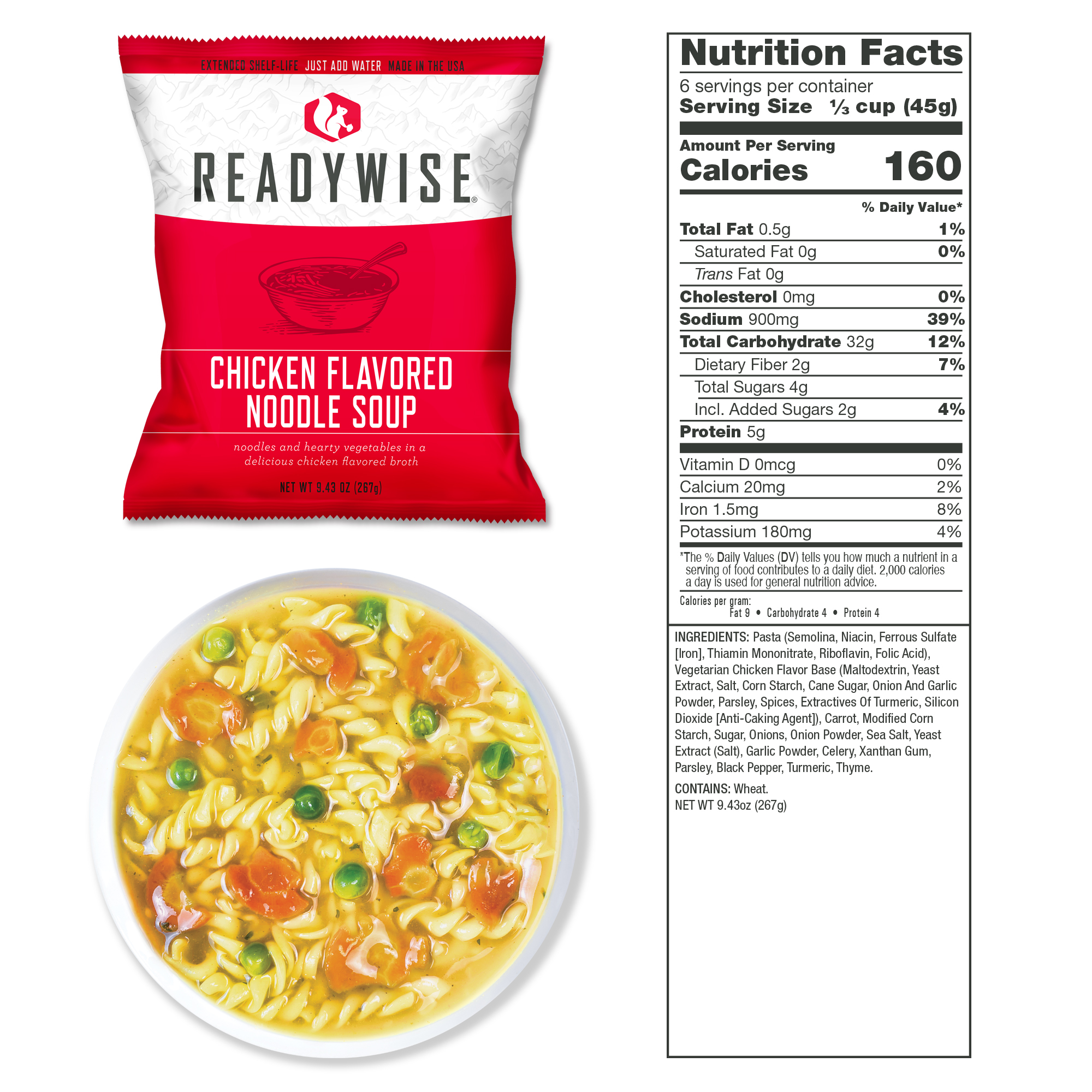 60 Serving Entr&eacute;e Only Grab and Go Food Kit, , large image number 3