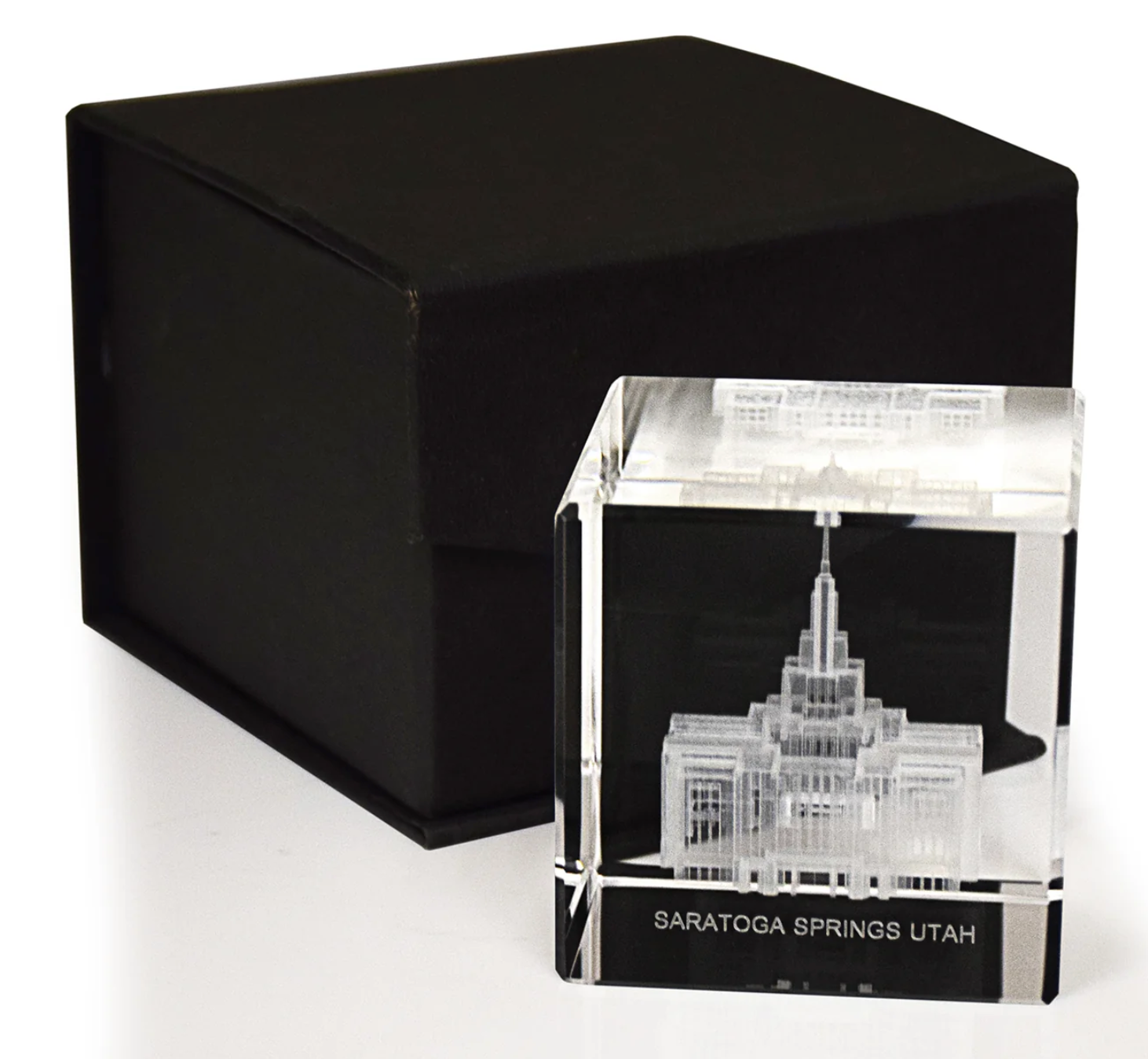 Crystal Cube Saratoga Springs Utah Temple
