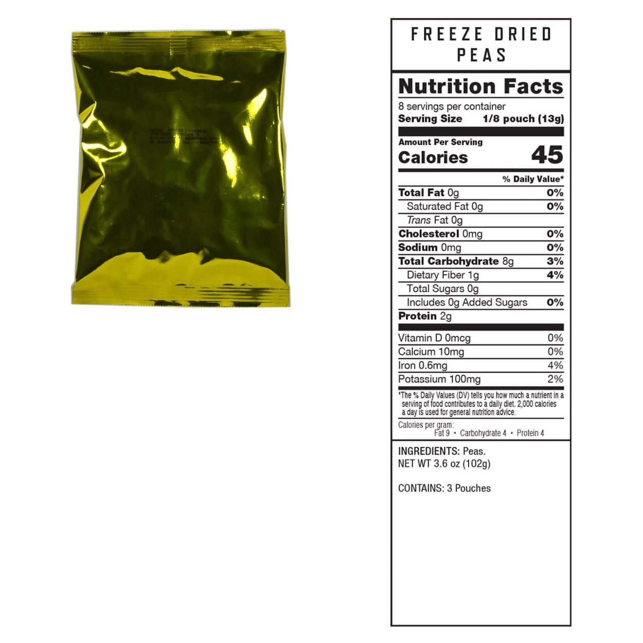 240 Serving Freeze Dried Vegetables (2, 120 serving buckets), , large image number 3