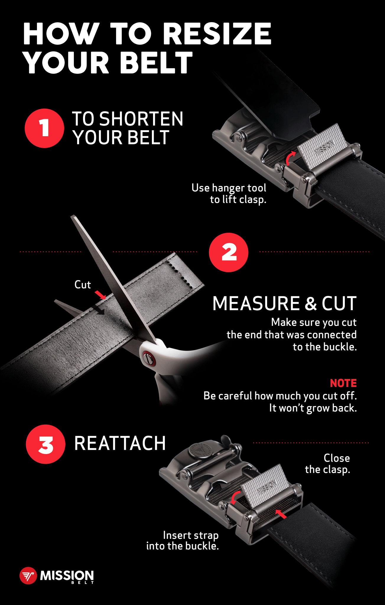 Iron on Black 40mm Belt, , large image number 2