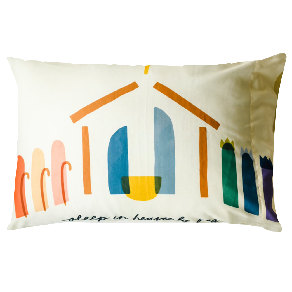 Sleep in Heavenly Peace Nativity Pillowcase, , large image number 0