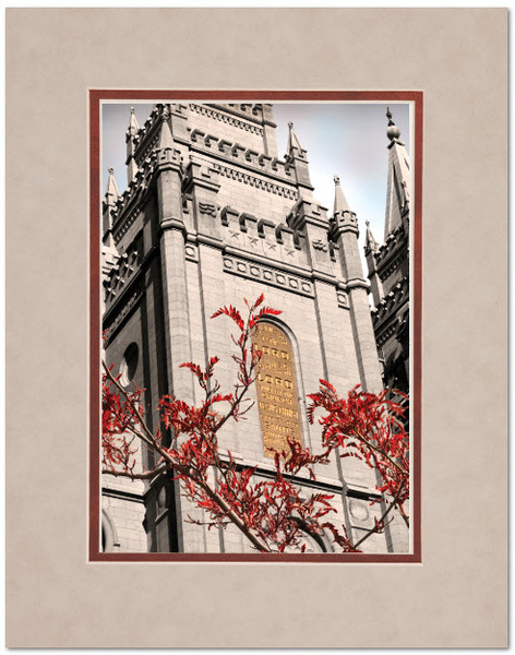 Salt Lake Temple (11x14 Matted Print)