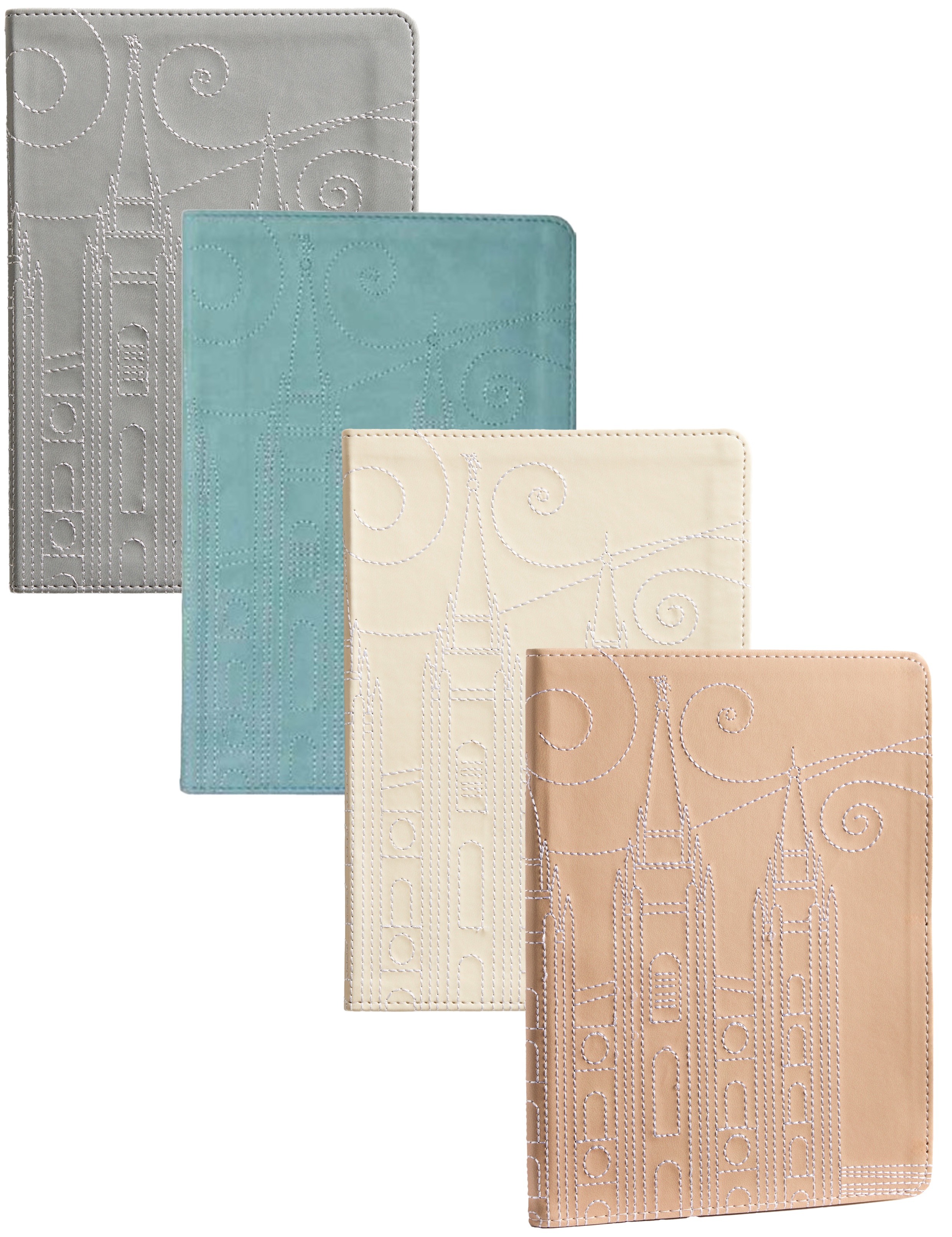Salt Lake Temple Stitched Journal