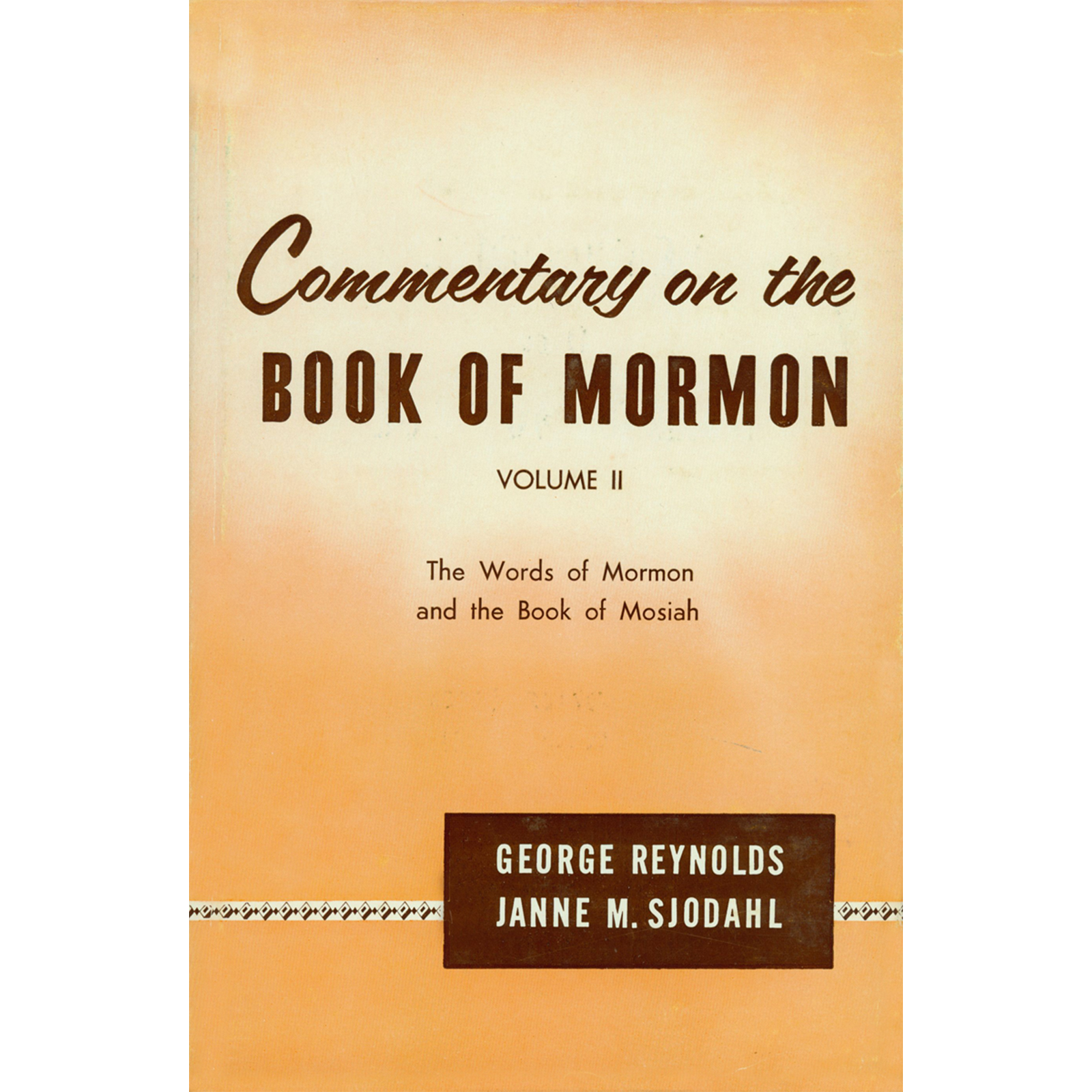 Commentary on the Book of Mormon, vol. 2, , large image number 0