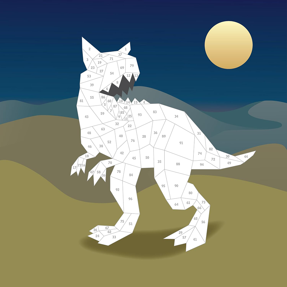 Paint By Sticker Kids Dinosaurs, , large image number 7